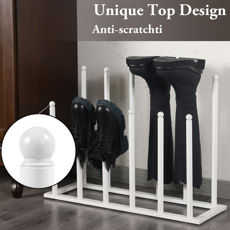 Walking boot outlet rack